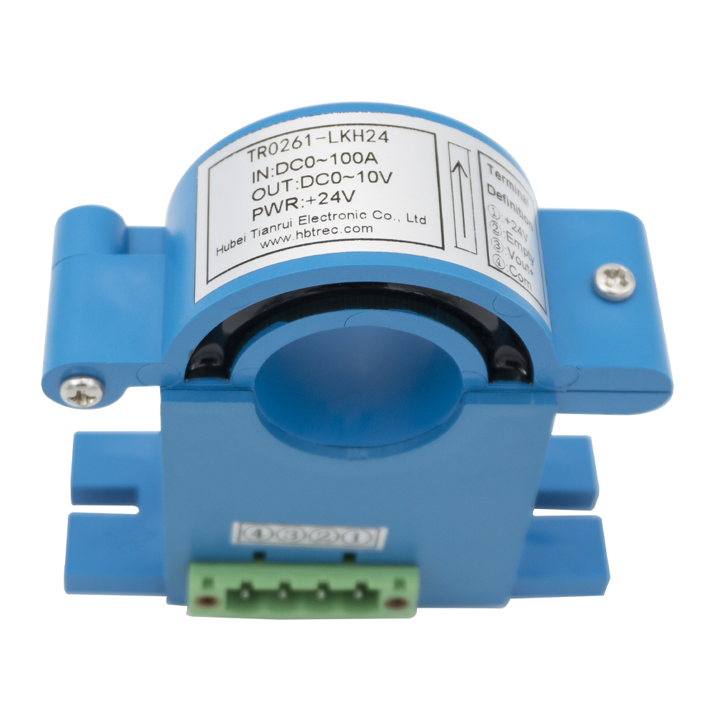 TR0261-LKH24 ‌open-loop Hall تأثير المستشعر الحالي DC 0 ~ 100A/DC 0 ~ 10V