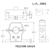 تقسيم Core Hall Current Sensor لإدارة الطاقة AC 50A DC 4 ~ 20MA