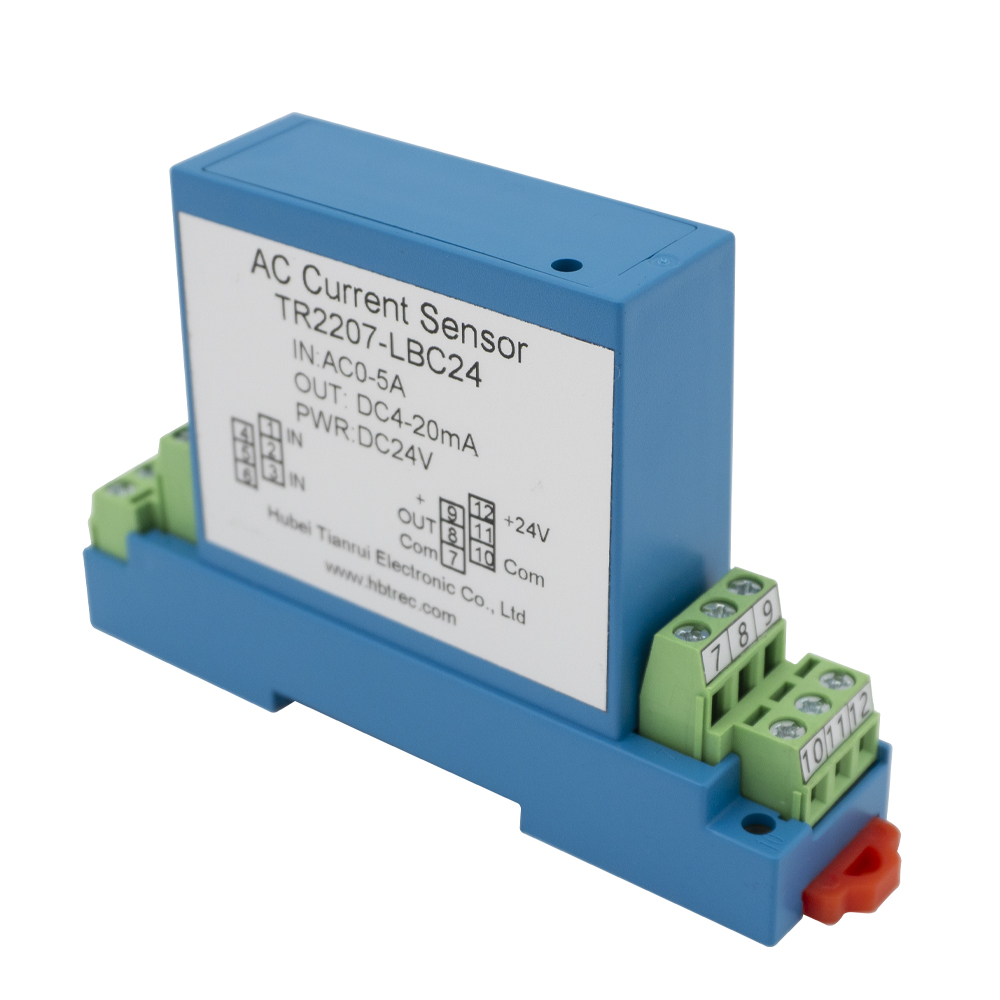 TR2207-LBC24 AC استشعار التيار AC 0 ~ 5A/DC 4 ~ 20MA