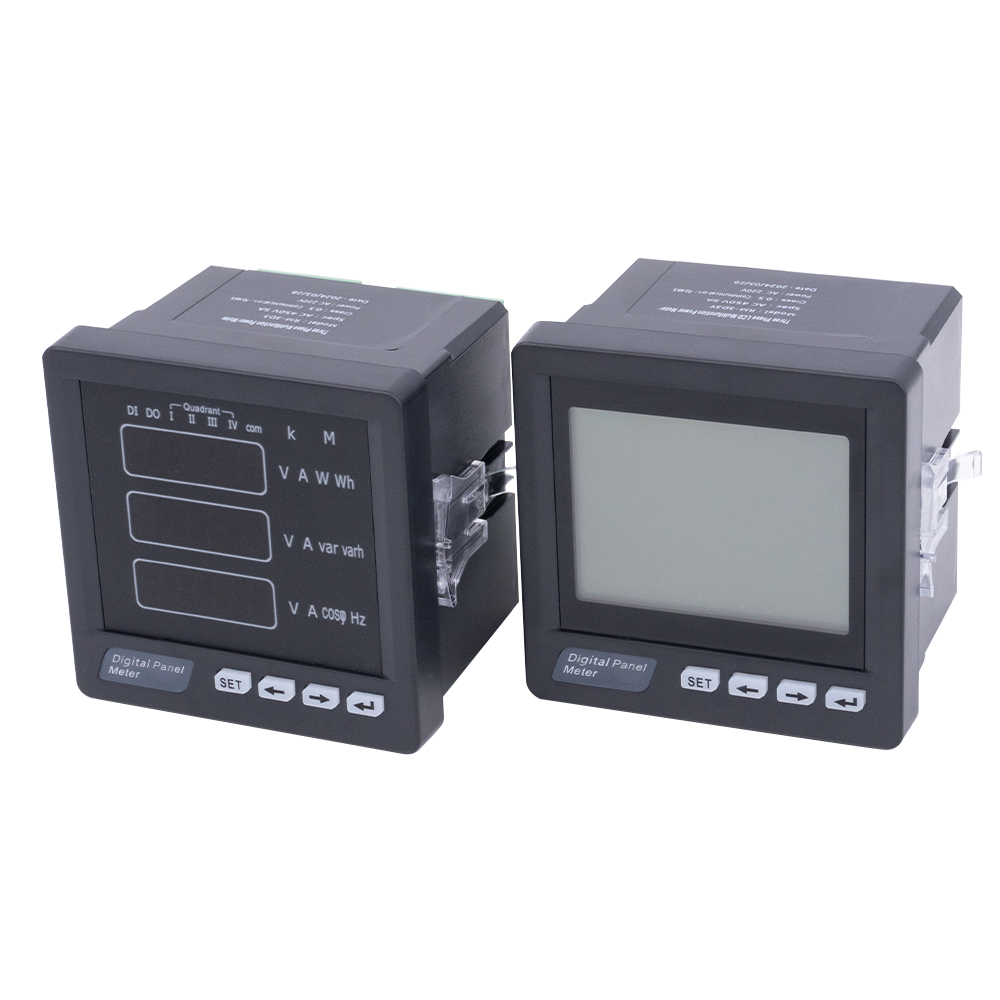 TS سلسلة ثلاث مراحل الرقمية متعددة متر الجهد الحالي متر 