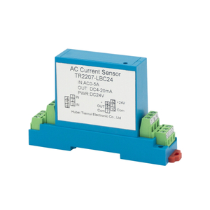 محول الطاقة الحالي TR2207-LBC24 التيار المتناوب الارسال الحالي التيار المتناوب 0-5A/تيار مستمر 4-20mA