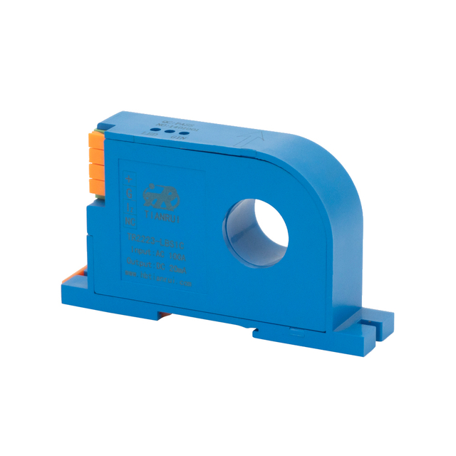 مستشعر تيار تأثير القاعة 0 ~ 200A نطاق الإدخال للسكك الحديدية استخدام الارسال الحالي