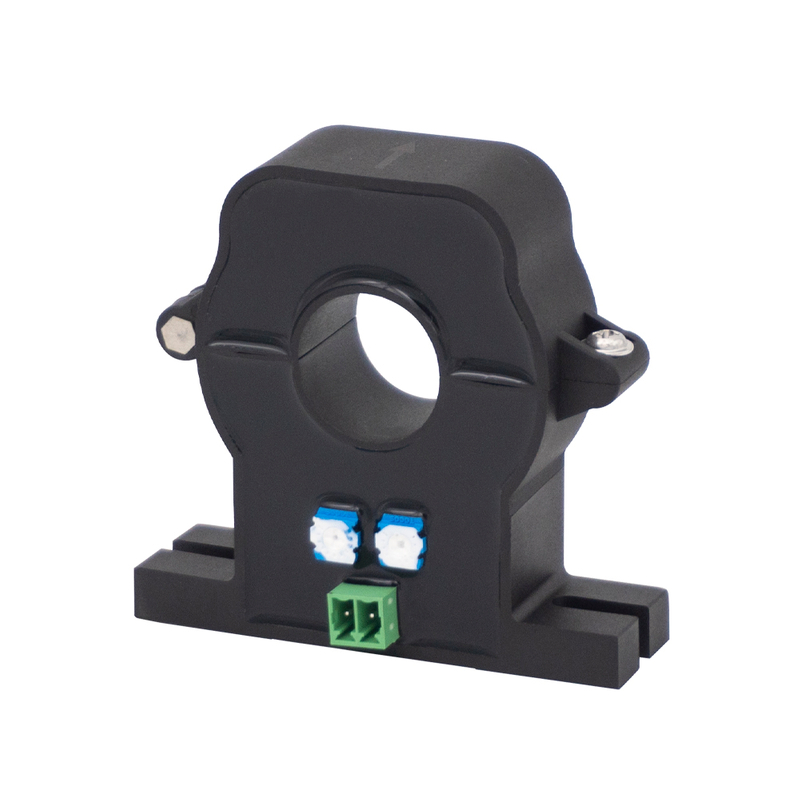  التيار المتناوب 50A تيار مستمر 4 ~ 20mA قاعة Effetc الاستشعار سبليت الأساسية الاستشعار الحالي لإدارة الطاقة 