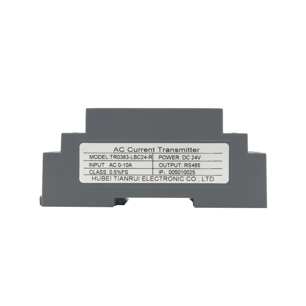 محول التيار المتردد TR0363-LBC24-R أجهزة الإرسال الحالية المدخلات التيار المتناوب 0-10A الناتج RS485 الاستشعار الحالي 