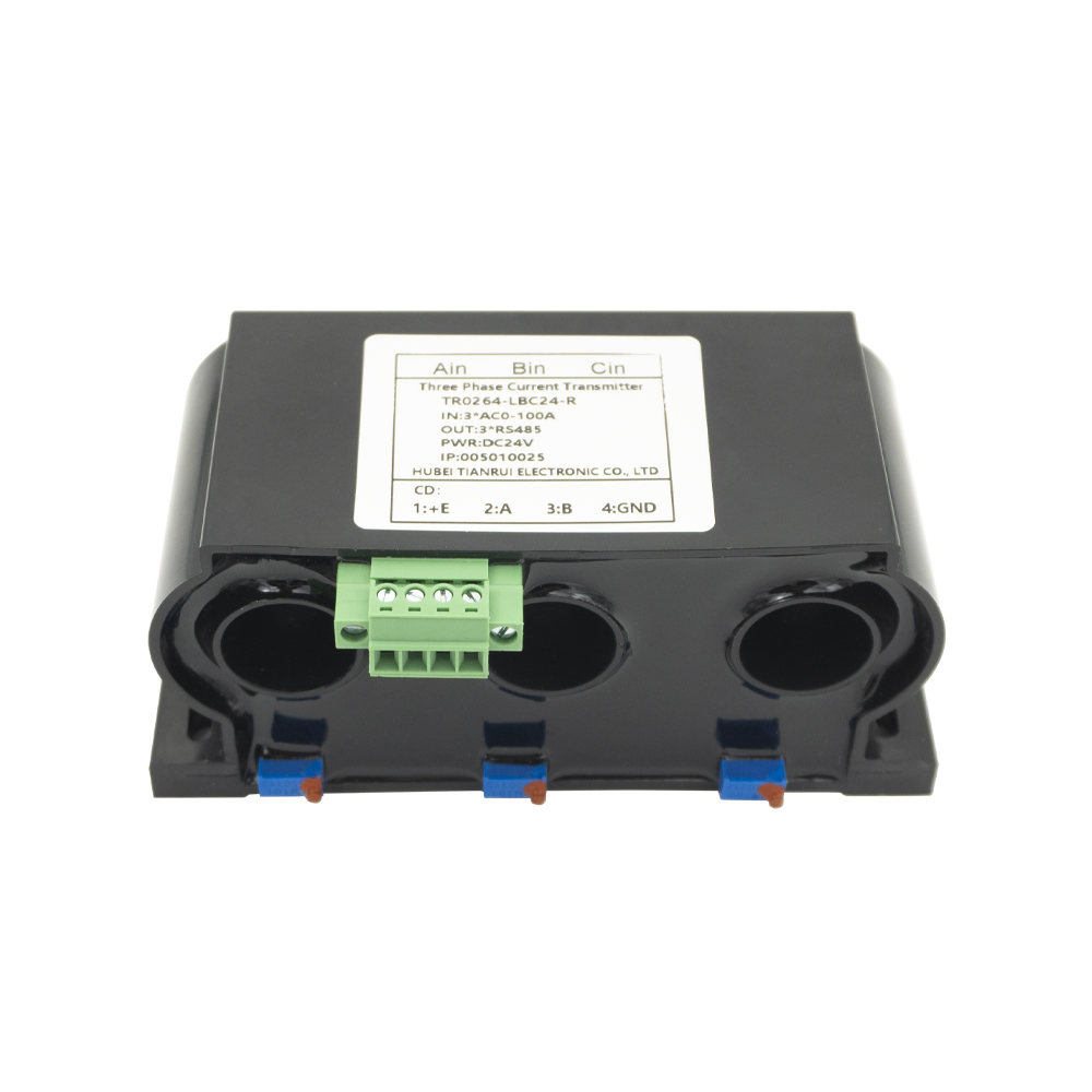 مخرج محول التيار R485 جهاز الإرسال الحالي TR0264-LBC24-R مستشعر التيار المتردد ثلاثي الطور