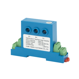 محول تيار متردد ثلاثي الطور مدخل تيار متردد 0-30A مخرج RS485 مستشعر تيار لمراكز التحكم في المحركات